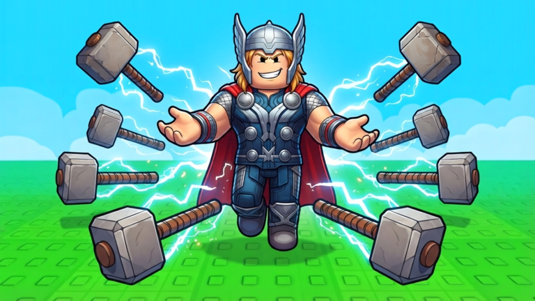 +1 Superhero Evolution official Roblox cover art